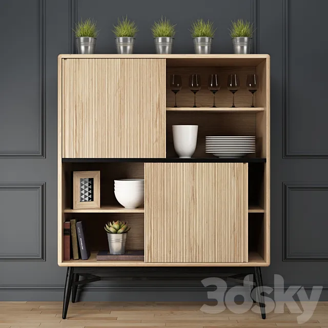 Sideboard – Chest of Drawers – 3D Models – 0129