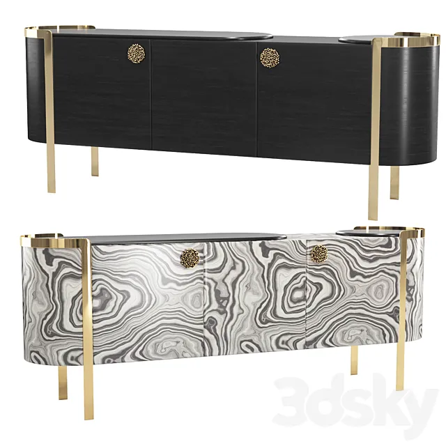Sideboard – Chest of Drawers – Commode DORIS Opera Contemporary 1