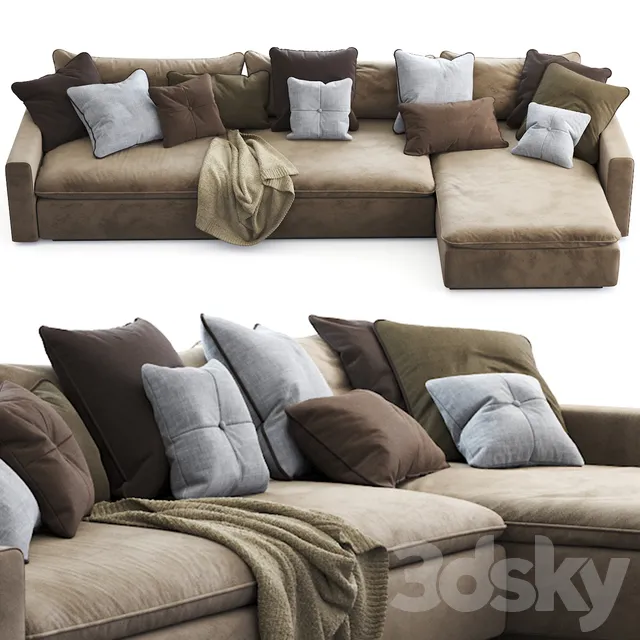 Furniture – Sofa 3D Models – 0547
