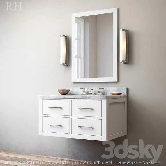 Sideboard – Chest of Drawers – HUTTON SINGLE FLOATING VANITY