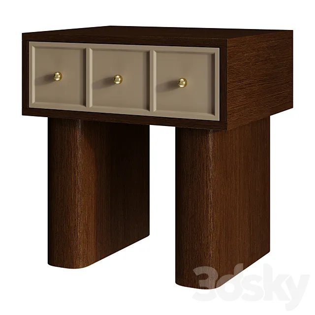 Sideboard – Chest of Drawers – OM Bedside cabinet GERALD 1 drawer (JOMEHOME)