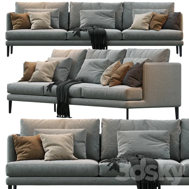 Furniture – Sofa 3D Models – 0552