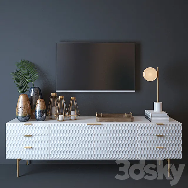 Sideboard – Chest of Drawers – West elm Audrey Media Console