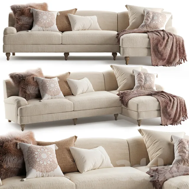 Furniture – Sofa 3D Models – 0553