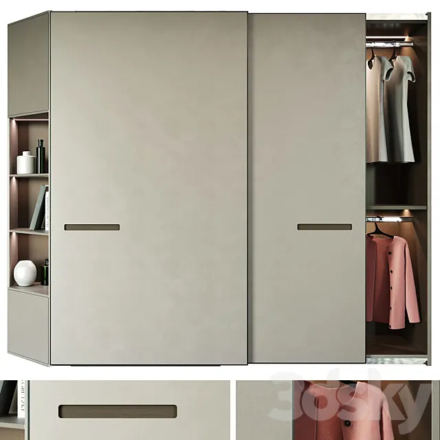 Wardrobe – Display Cabinets – 3D Models – 0022