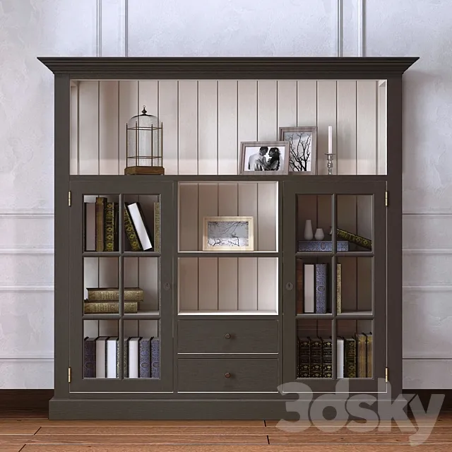 Wardrobe – Display Cabinets – 3D Models – 0028