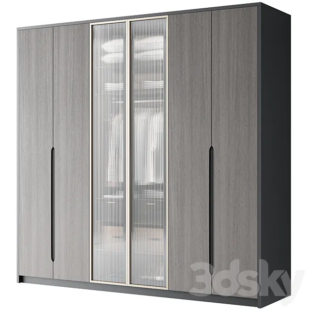 Wardrobe – Display Cabinets – 3D Models – 0031