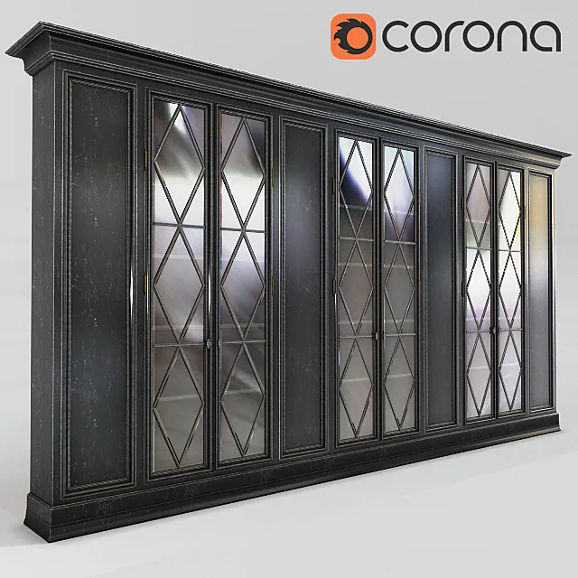Wardrobe – Display Cabinets – 3D Models – 0032