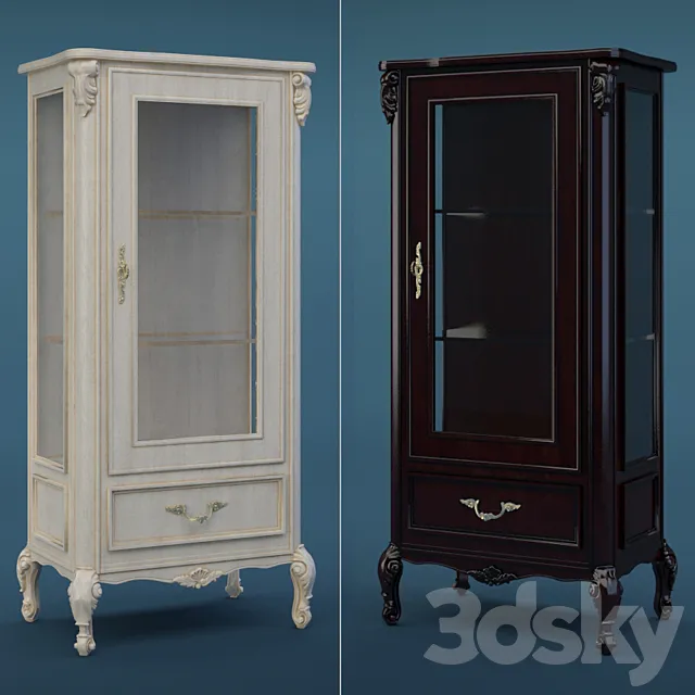 Wardrobe – Display Cabinets – 3D Models – 0033