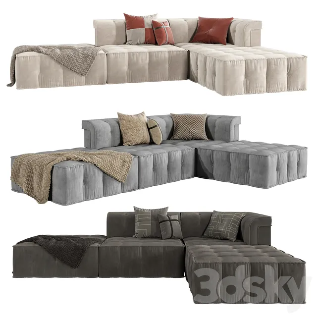 Furniture – Sofa 3D Models – 0556