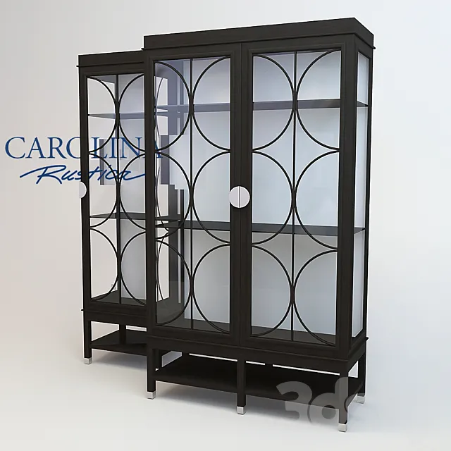 Wardrobe – Display Cabinets – 3D Models – 0043