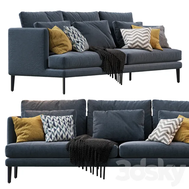 Furniture – Sofa 3D Models – 0558