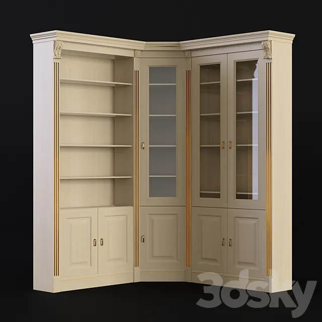 Wardrobe – Display Cabinets – 3D Models – 0055