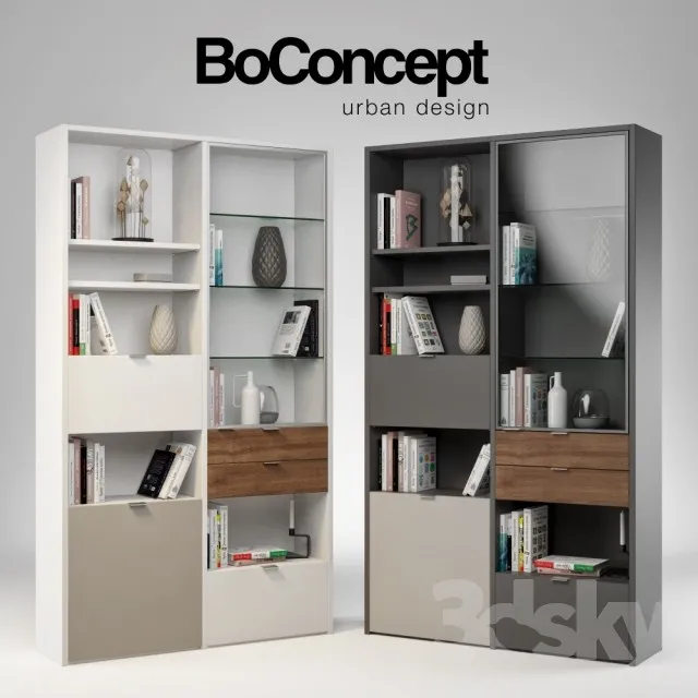 Wardrobe – Display Cabinets – 3D Models – 0068