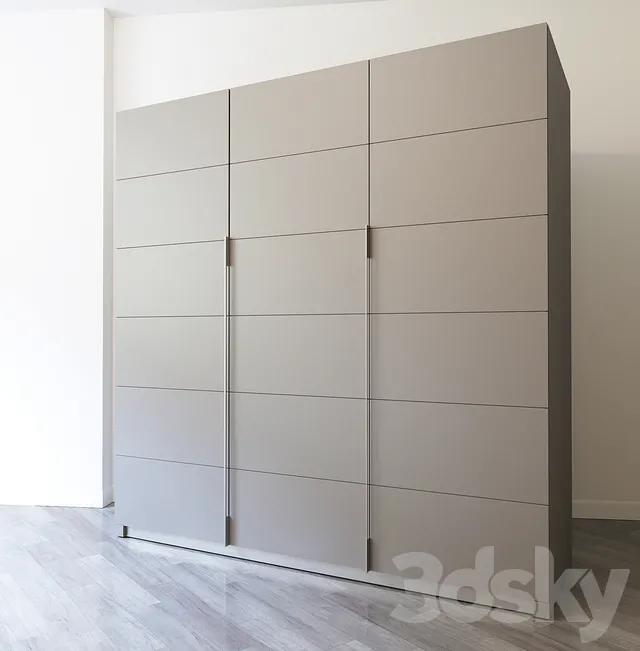 Wardrobe – Display Cabinets – 3D Models – 0079