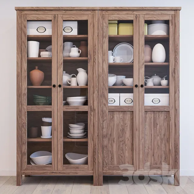 Wardrobe – Display Cabinets – 3D Models – 0084