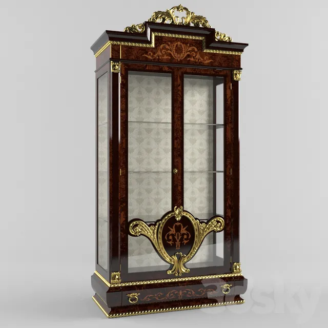 Wardrobe – Display Cabinets – 3D Models –  Arredamenti Amadeus 1601 art