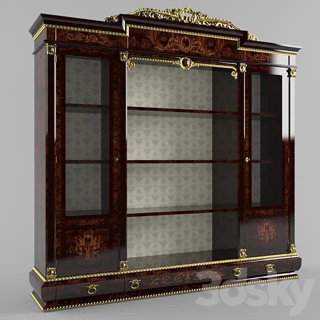 Wardrobe – Display Cabinets – 3D Models –  Arredamenti Amadeus 1607 art