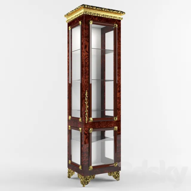 Wardrobe – Display Cabinets – 3D Models –  Arredamenti Grand Royal art.400