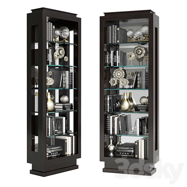 Wardrobe – Display Cabinets – 3D Models –  Eichholtz Cabinet Yardley 109525 3D Model
