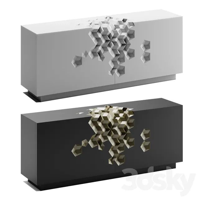 Wardrobe – Display Cabinets – 3D Models –  Quasicabinet