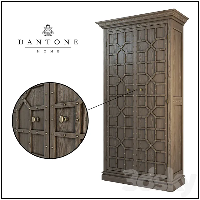 Wardrobe – Display Cabinets – 3D Models –  Wardrobe company DANTONE