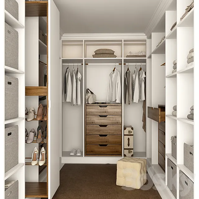 Wardrobe – Display Cabinets – 3D Models –  Wardrobe.14