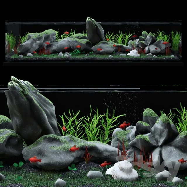 Aquarium 3DS Max - thumbnail 3