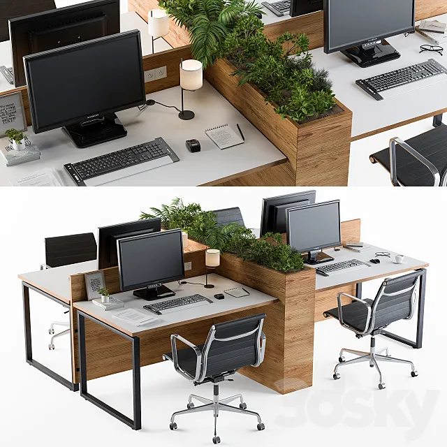 Office Furniture – 3D Models – 0032