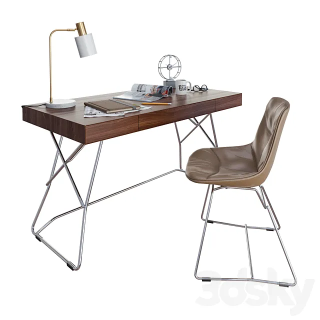 Office Furniture – 3D Models – 0043