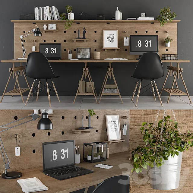 Office Furniture – 3D Models – 0054