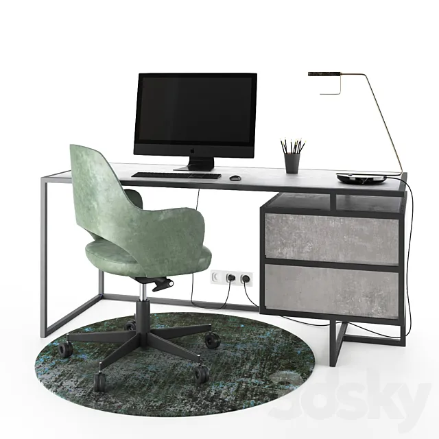 Office Furniture – 3D Models – 0055