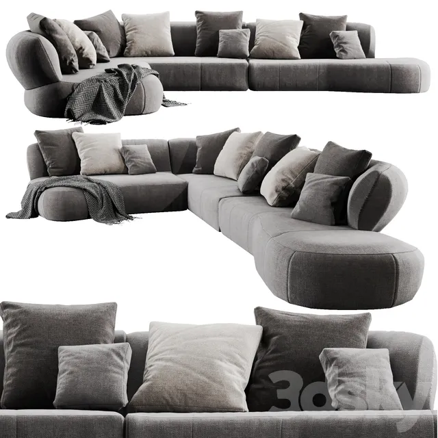 Furniture – Sofa 3D Models – 0578