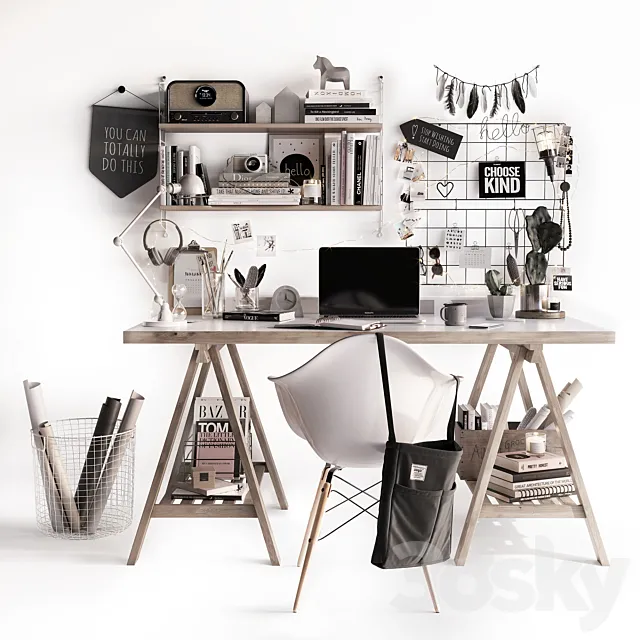 Office Furniture – 3D Models – 0086