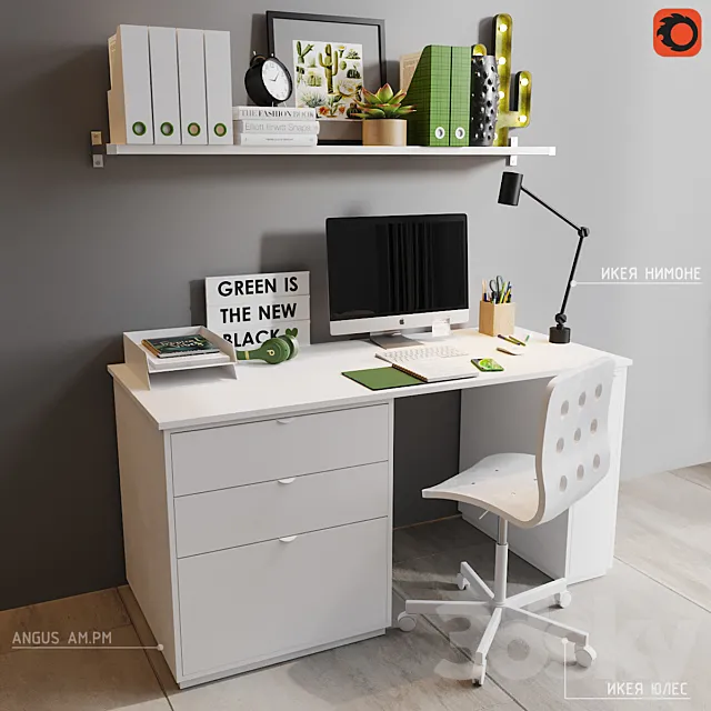 Office Furniture – 3D Models – 0092