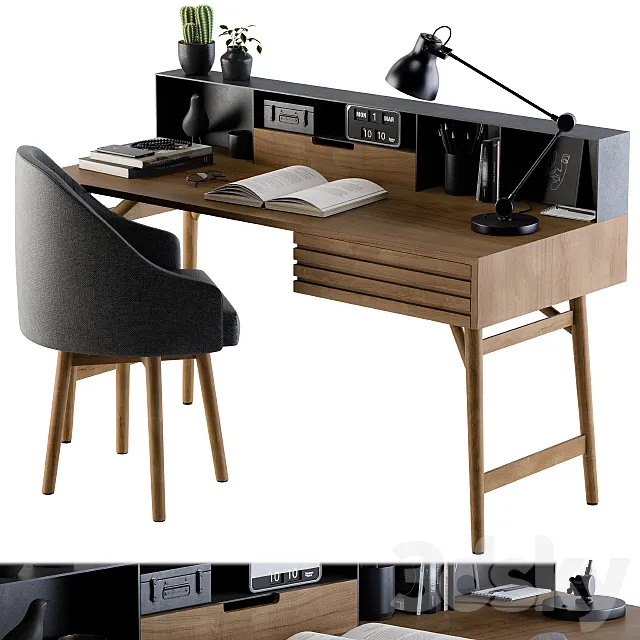 Office Furniture – 3D Models – 0107