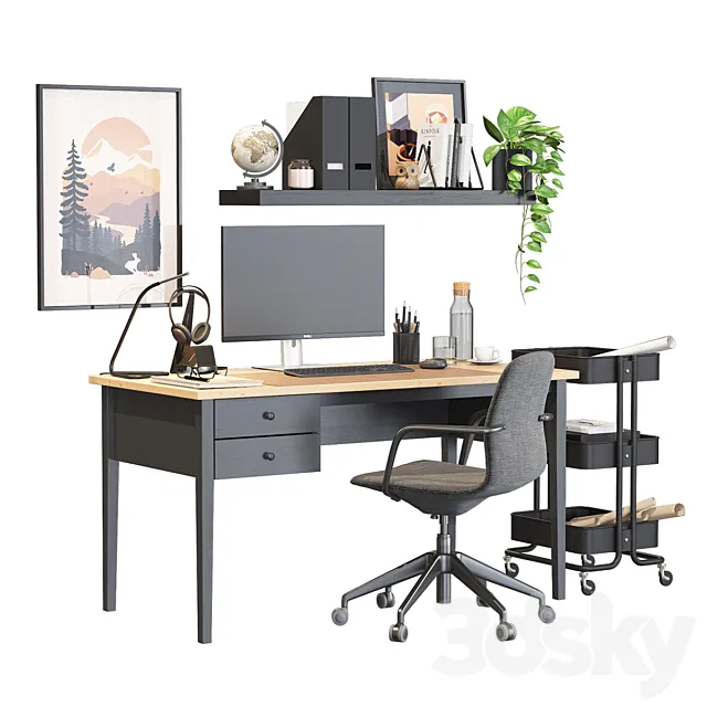 Office Furniture – 3D Models – 0114