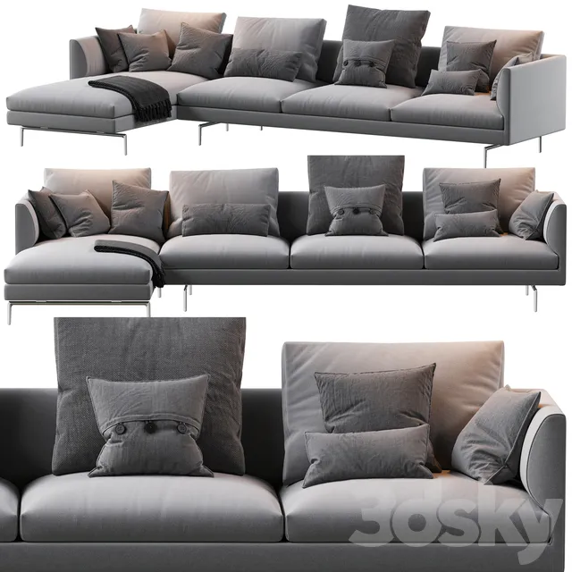 Furniture – Sofa 3D Models – 0587