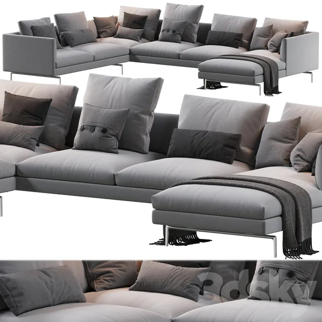 Furniture – Sofa 3D Models – 0591