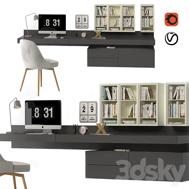 Office Furniture – 3D Models – PIANCA ALA