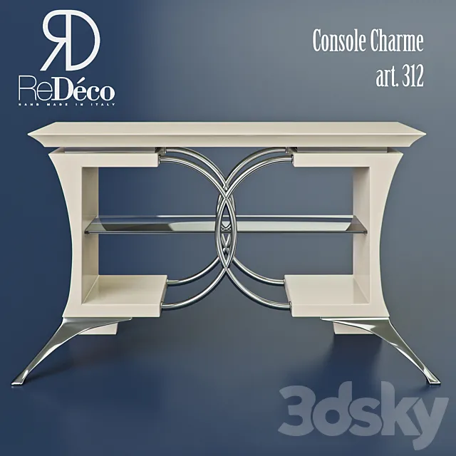 Redeco – Console Charme 3DS Max - thumbnail 3