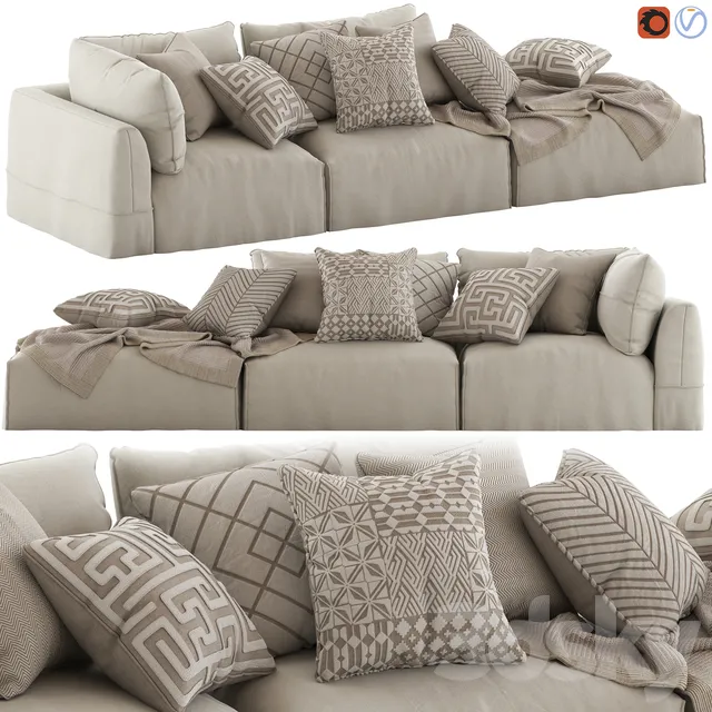 Furniture – Sofa 3D Models – 0609