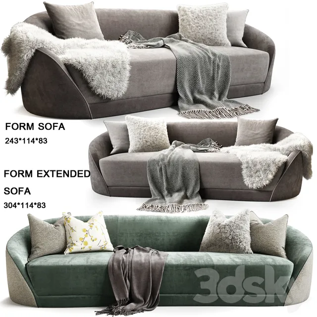 Furniture – Sofa 3D Models – 0633