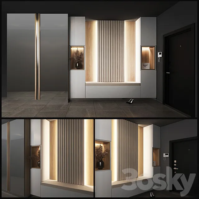 Hallway 3D Models – composition-in-the-hallway.37