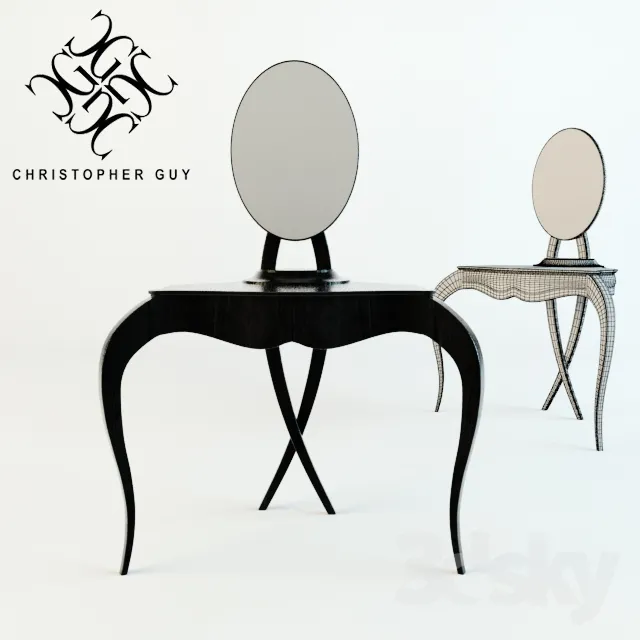 Dressing Table – 3D Models – 0004