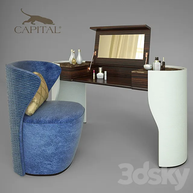 Dressing Table – 3D Models – 0018