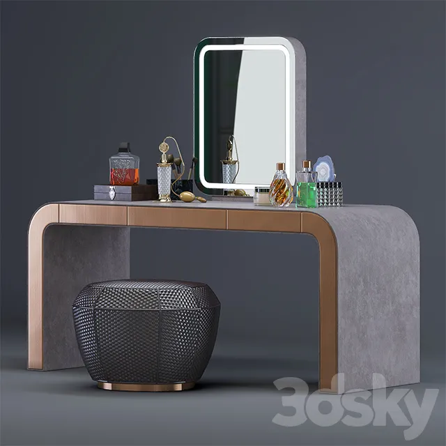 Dressing Table – 3D Models – Dressing table Visionnaire – Mobile trucco