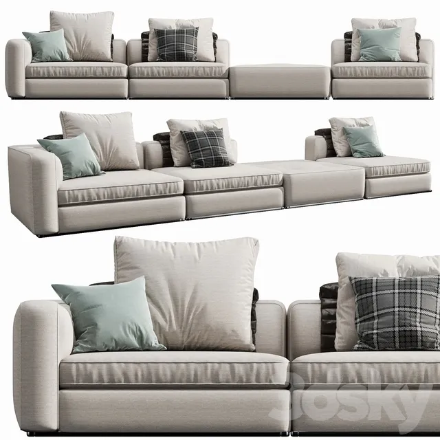 Furniture – Sofa 3D Models – 0656
