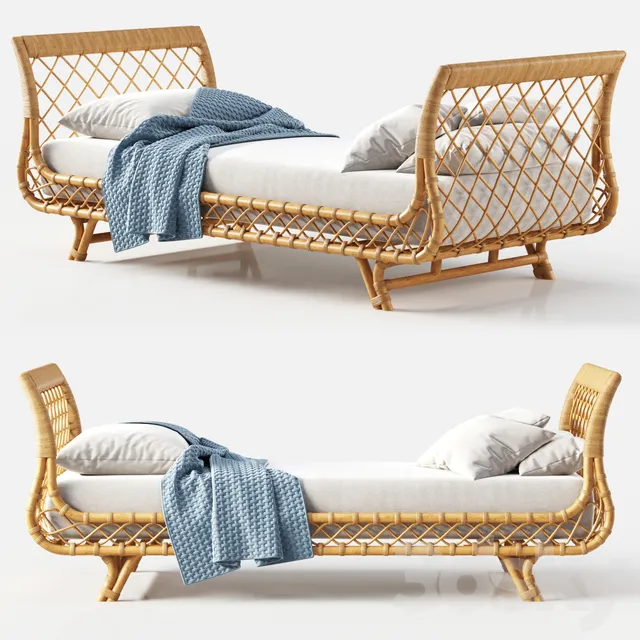 Furniture 3D Models – Others – Avalon Daybed by Serena & Lily