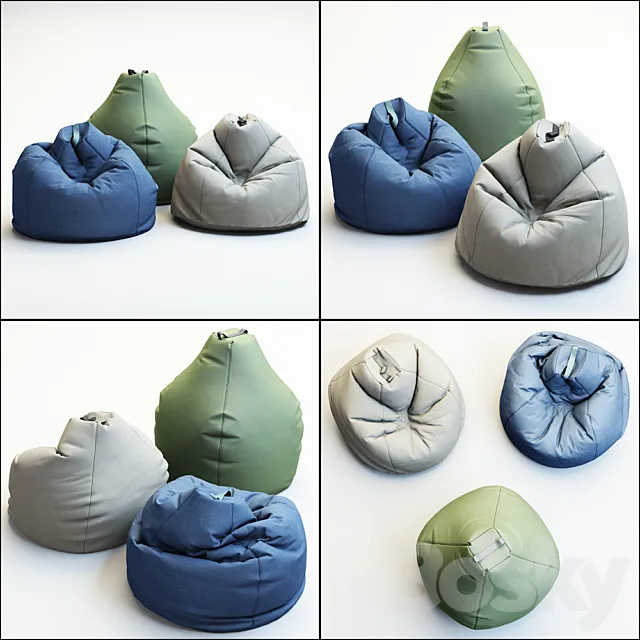 Furniture 3D Models – Others – Bean Bag Esprit